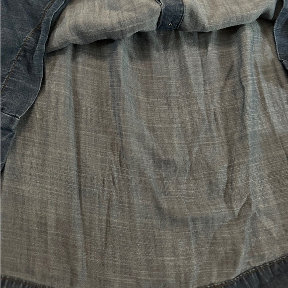 Cloth & Stone Blue Tencel Sleeveless Dress Size Medium - Picture 15 of 17